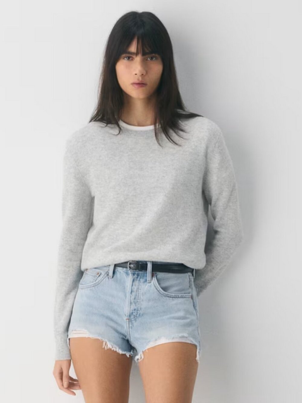 The '90s Vintage Cut-Off Denim Short